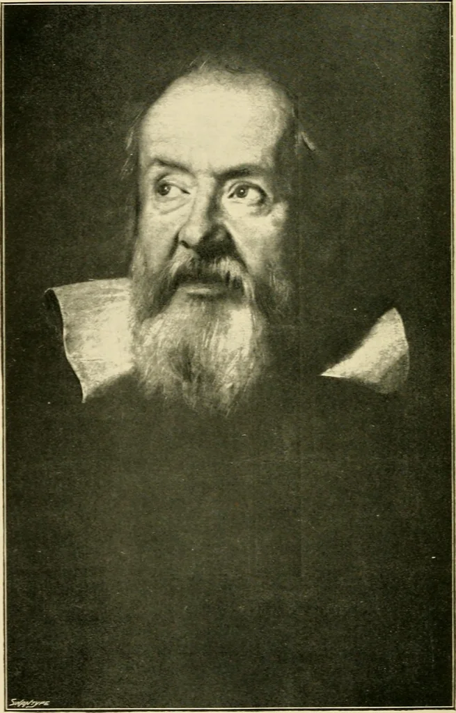 An illustration from A short history of astronomy, 1898, leaf 221