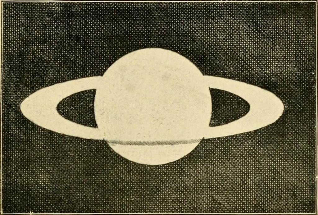 An illustration from A short history of astronomy, 1898, leaf 254