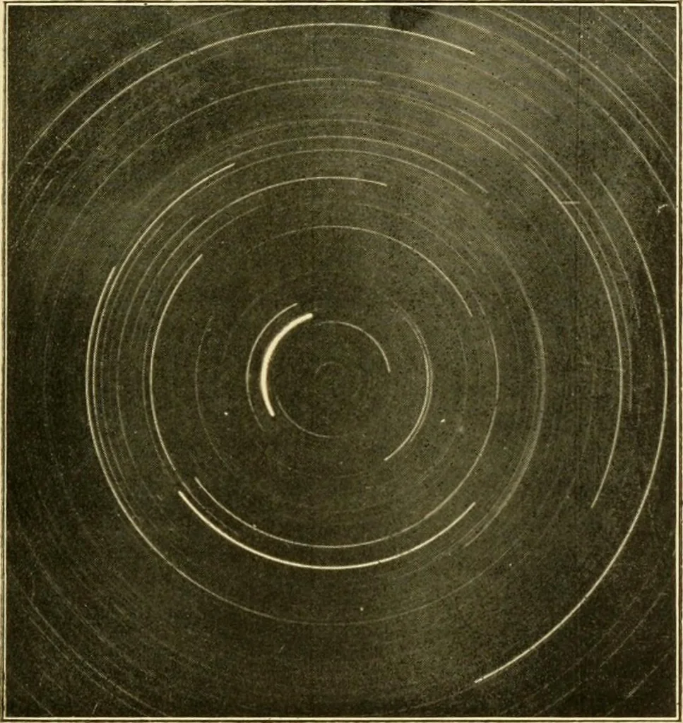 An illustration from A short history of astronomy, 1898, leaf 46