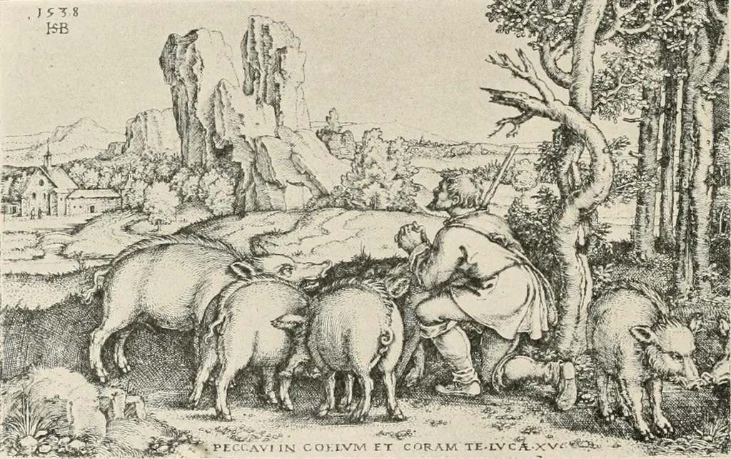 An illustration from A short history of engraving [and] etching : for the use of collectors and students; with full bibliography, classified list and index of engravers, 1908, leaf 113