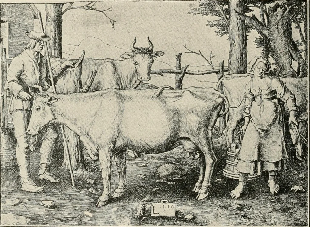 An illustration from A short history of engraving [and] etching : for the use of collectors and students; with full bibliography, classified list and index of engravers, 1908, leaf 117
