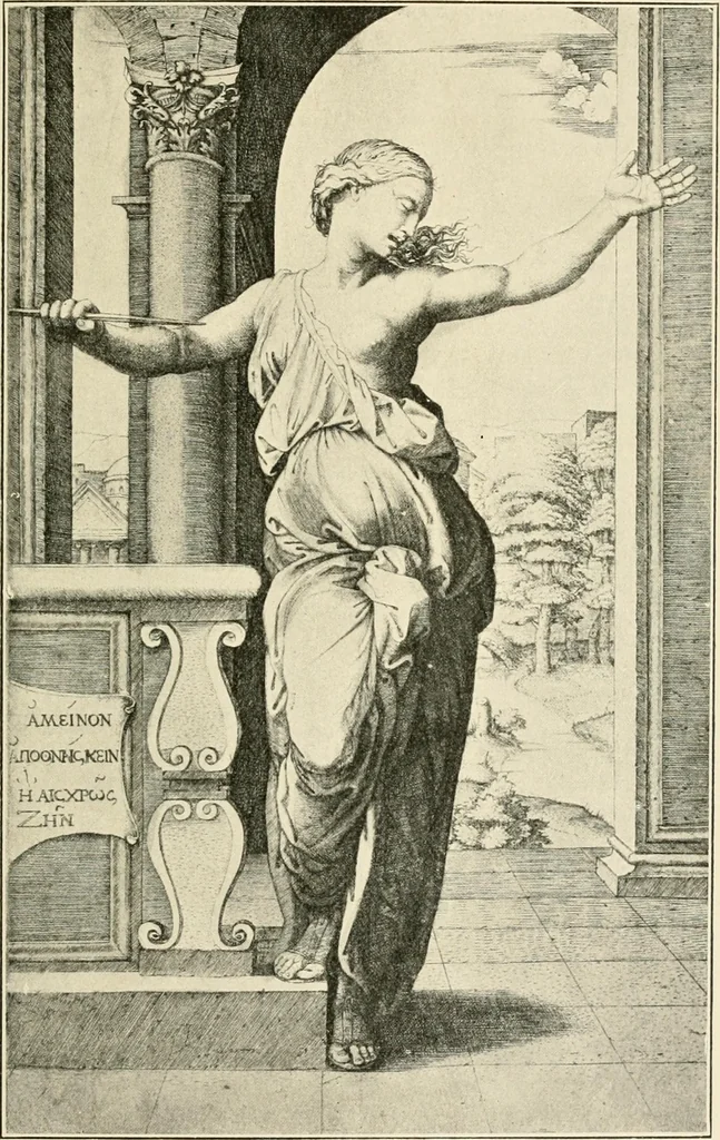 An illustration from A short history of engraving [and] etching : for the use of collectors and students; with full bibliography, classified list and index of engravers, 1908, leaf 124