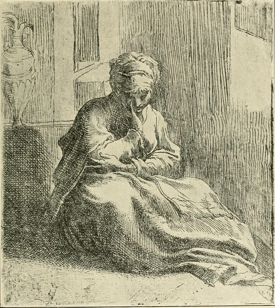 An illustration from A short history of engraving [and] etching : for the use of collectors and students; with full bibliography, classified list and index of engravers, 1908, leaf 140