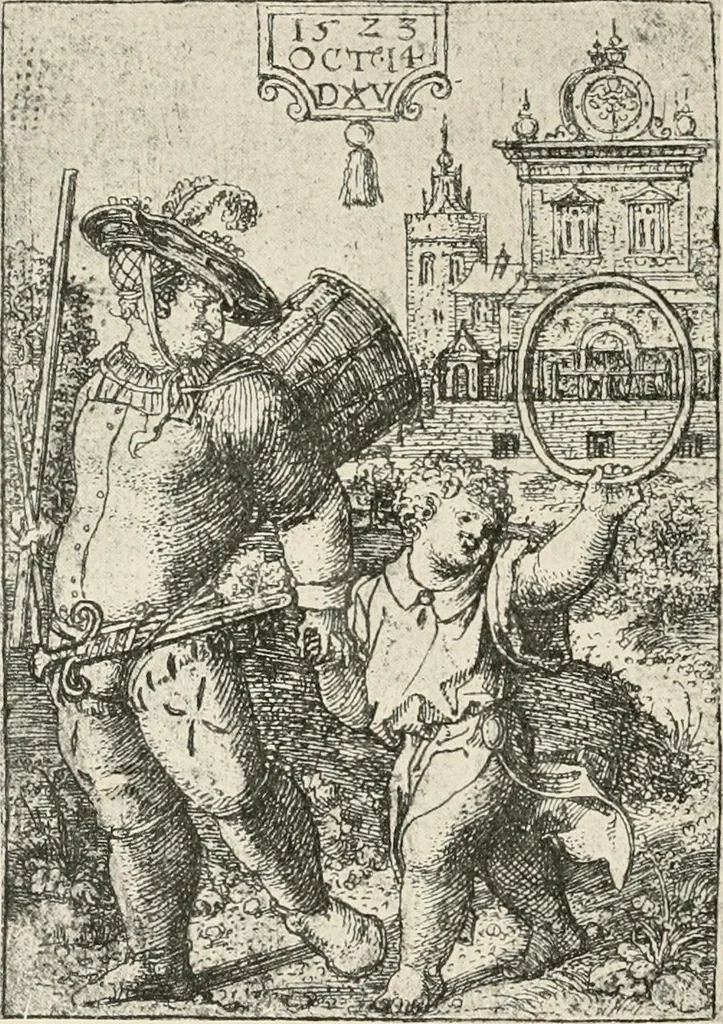 An illustration from A short history of engraving [and] etching : for the use of collectors and students; with full bibliography, classified list and index of engravers, 1908, leaf 143