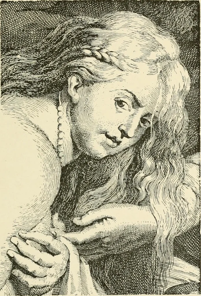 An illustration from A short history of engraving [and] etching : for the use of collectors and students; with full bibliography, classified list and index of engravers, 1908, leaf 156