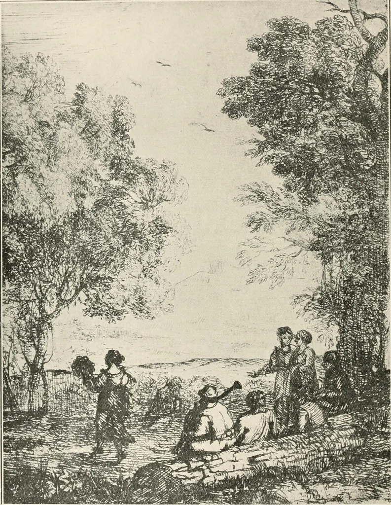 An illustration from A short history of engraving [and] etching : for the use of collectors and students; with full bibliography, classified list and index of engravers, 1908, leaf 193