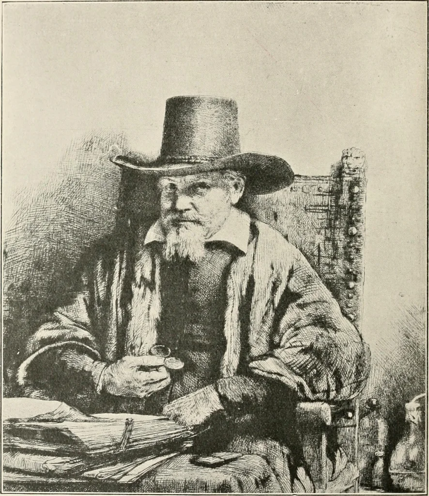 An illustration from A short history of engraving [and] etching : for the use of collectors and students; with full bibliography, classified list and index of engravers, 1908, leaf 207