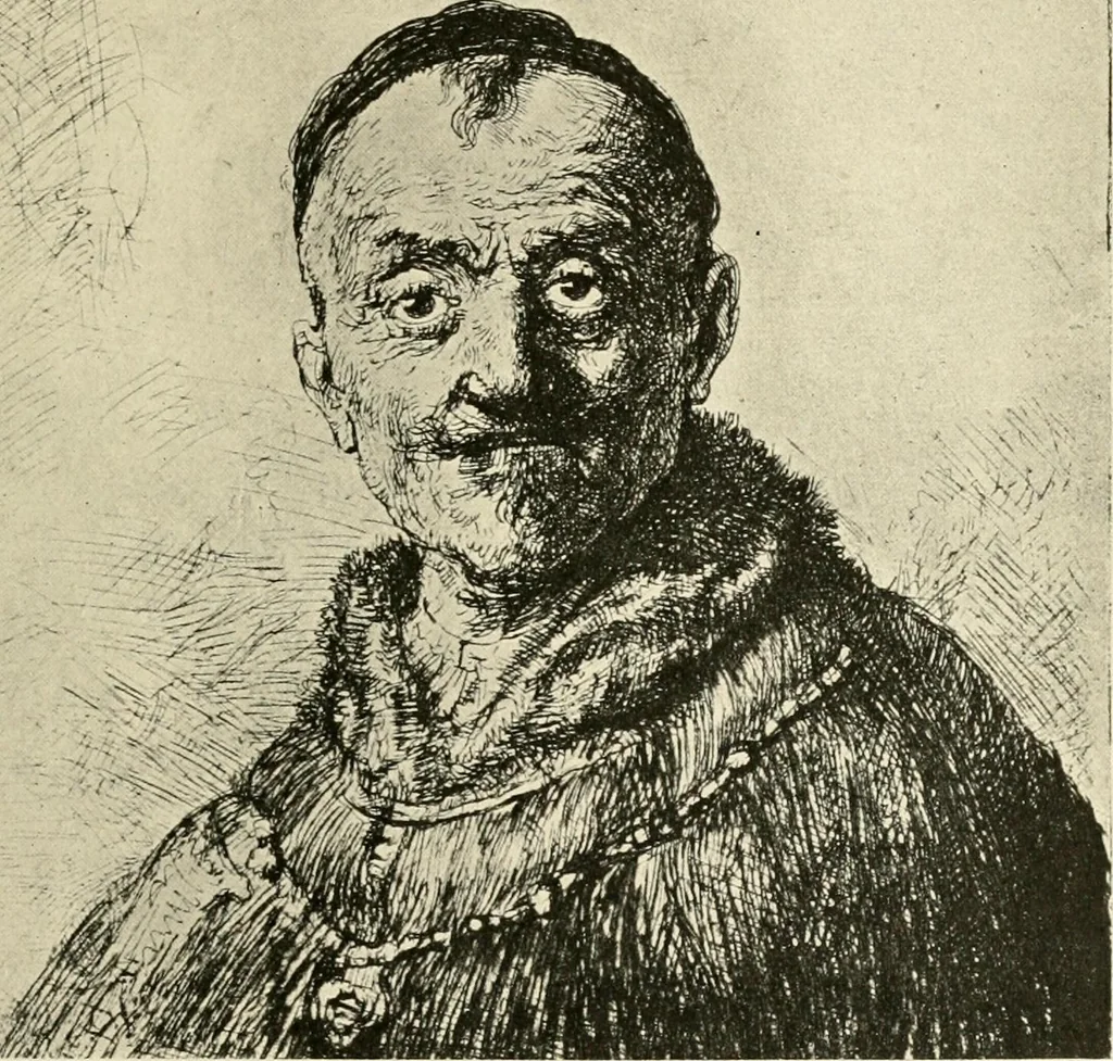 An illustration from A short history of engraving [and] etching : for the use of collectors and students; with full bibliography, classified list and index of engravers, 1908, leaf 214