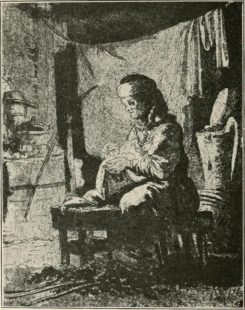 An illustration from A short history of engraving [and] etching : for the use of collectors and students; with full bibliography, classified list and index of engravers, 1908, leaf 329