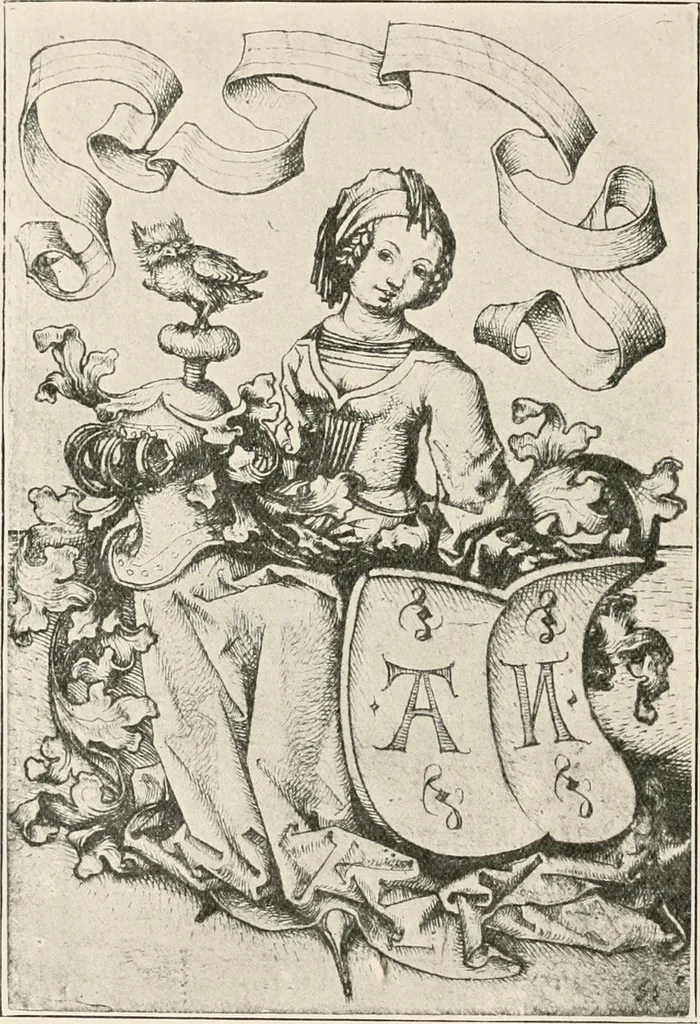 An illustration from A short history of engraving [and] etching : for the use of collectors and students; with full bibliography, classified list and index of engravers, 1908, leaf 61