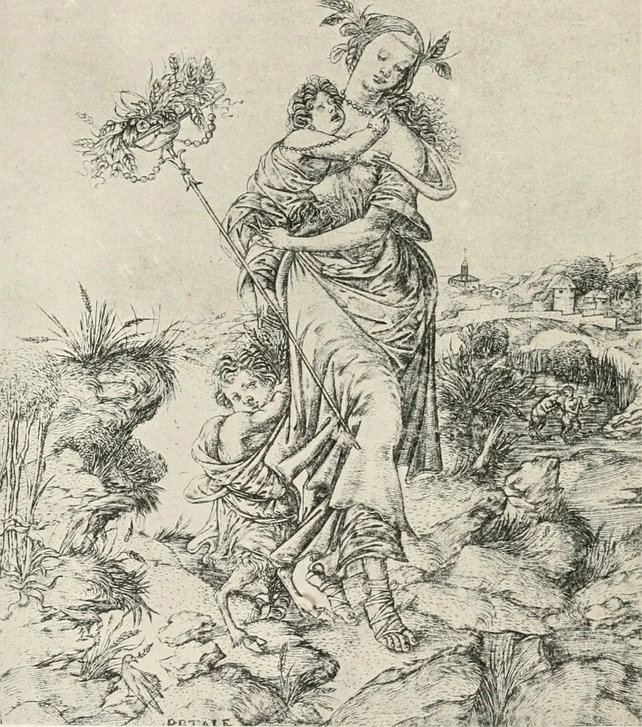 An illustration from A short history of engraving [and] etching : for the use of collectors and students; with full bibliography, classified list and index of engravers, 1908, leaf 81