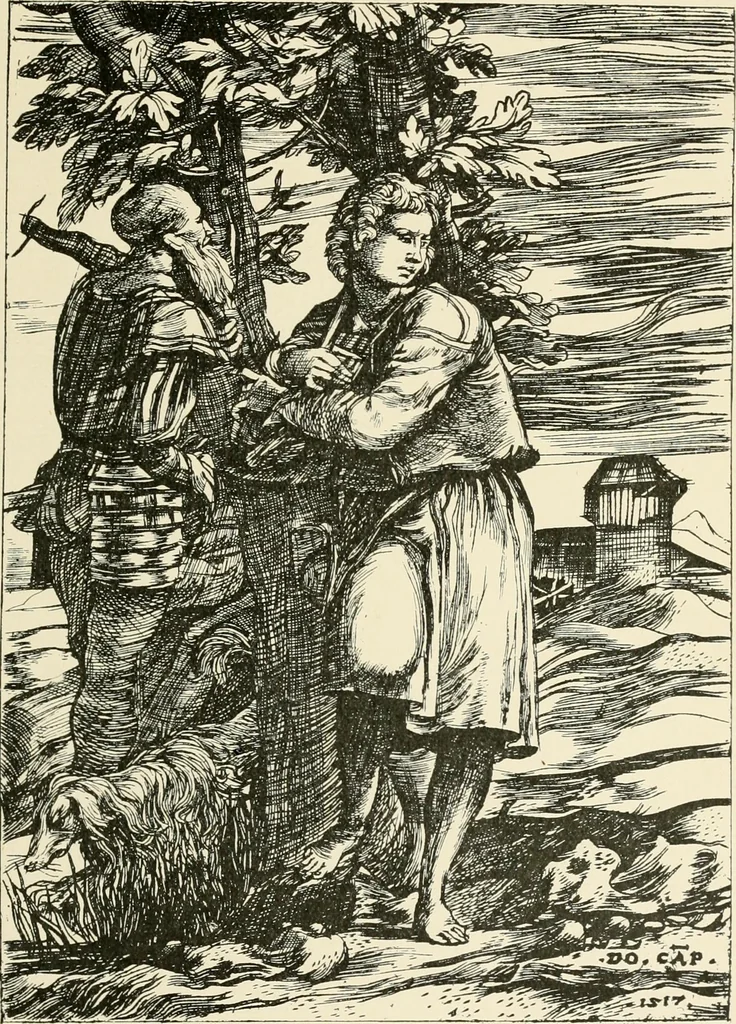 An illustration from A short history of engraving [and] etching : for the use of collectors and students; with full bibliography, classified list and index of engravers, 1908, leaf 96