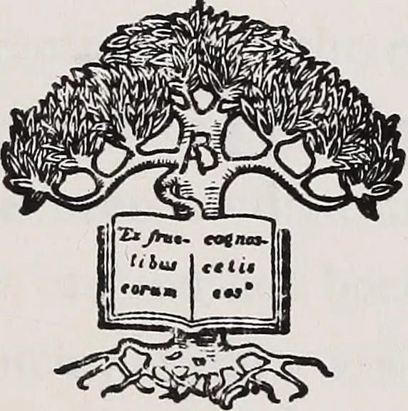 An illustration from A short history of monks and monasteries, 1900, leaf 4