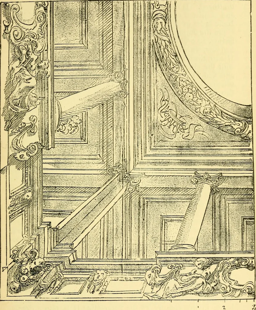 An illustration from A short history of renaissance architecture in England, 1500-1800, 1900, leaf 108