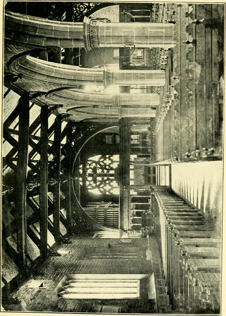 An illustration from A short history of renaissance architecture in England, 1500-1800, 1900, leaf 124