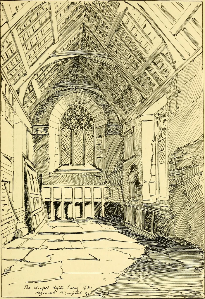 An illustration from A short history of renaissance architecture in England, 1500-1800, 1900, leaf 132