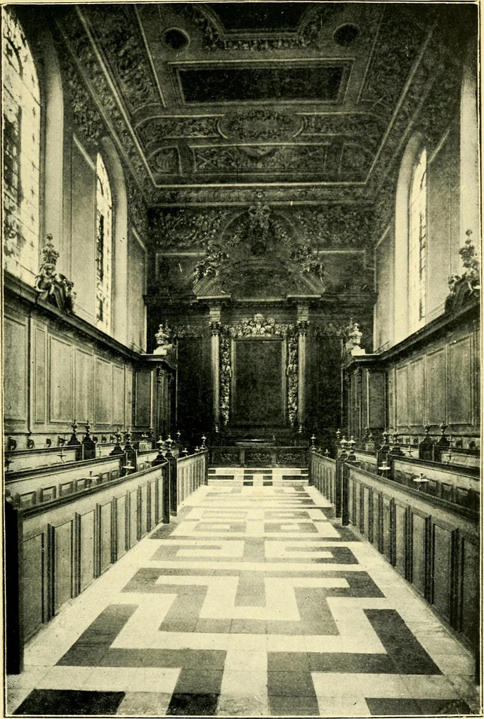 An illustration from A short history of renaissance architecture in England, 1500-1800, 1900, leaf 138