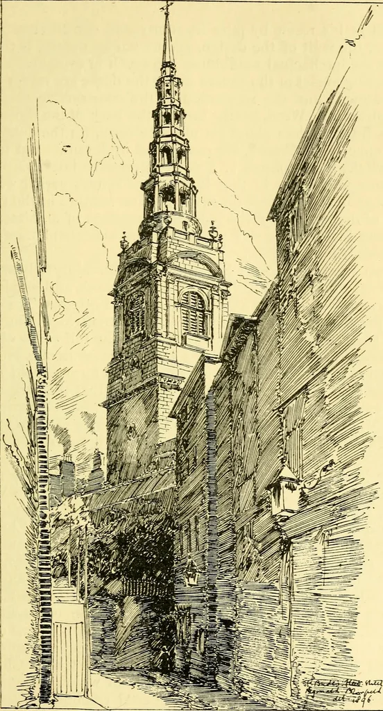 An illustration from A short history of renaissance architecture in England, 1500-1800, 1900, leaf 146