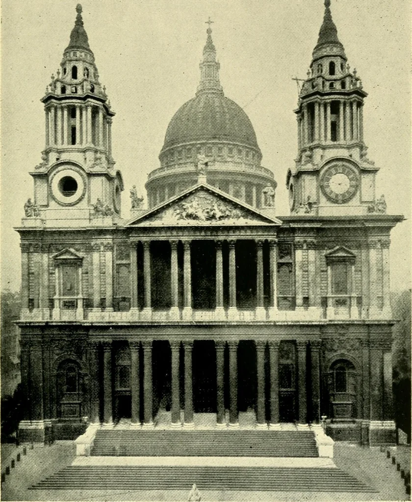 An illustration from A short history of renaissance architecture in England, 1500-1800, 1900, leaf 152