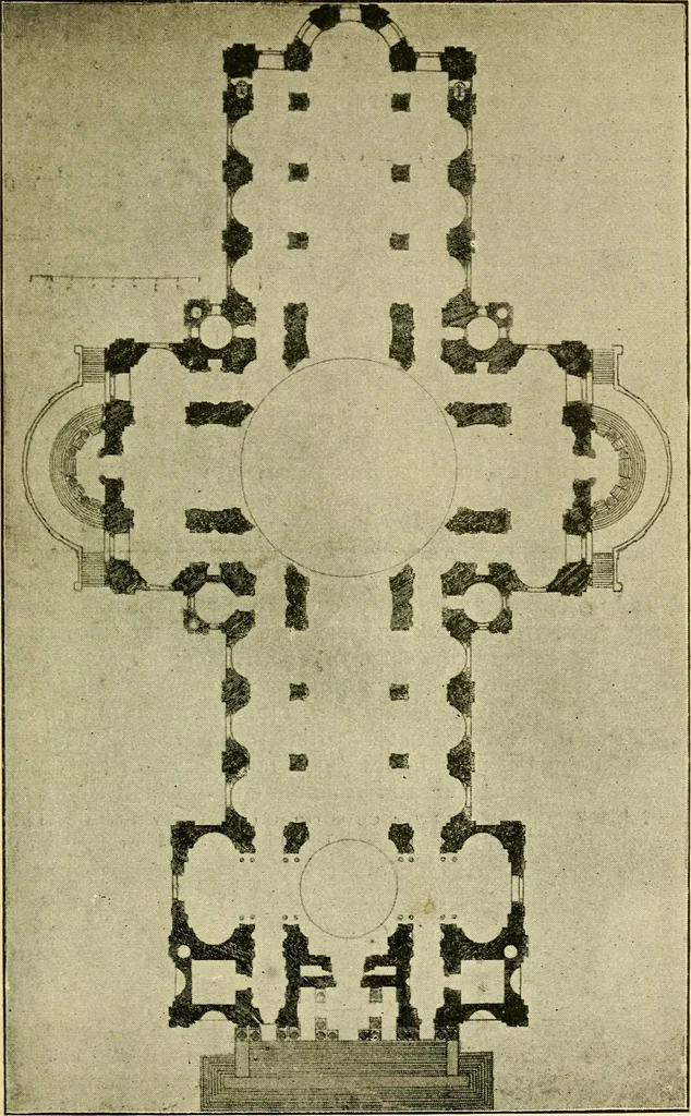 An illustration from A short history of renaissance architecture in England, 1500-1800, 1900, leaf 158