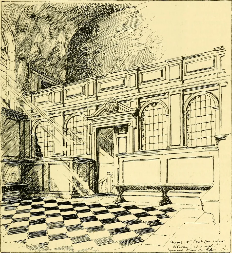 An illustration from A short history of renaissance architecture in England, 1500-1800, 1900, leaf 164