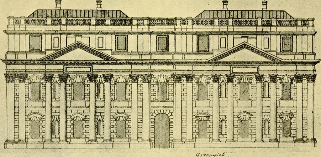 An illustration from A short history of renaissance architecture in England, 1500-1800, 1900, leaf 172