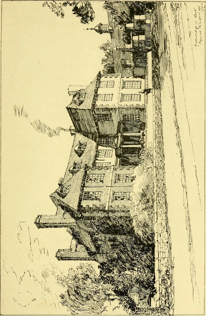 An illustration from A short history of renaissance architecture in England, 1500-1800, 1900, leaf 174