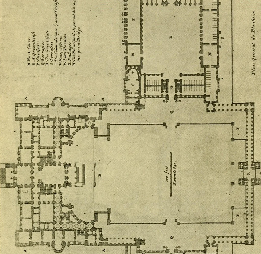 An illustration from A short history of renaissance architecture in England, 1500-1800, 1900, leaf 186