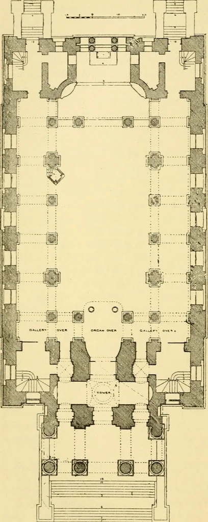 An illustration from A short history of renaissance architecture in England, 1500-1800, 1900, leaf 191