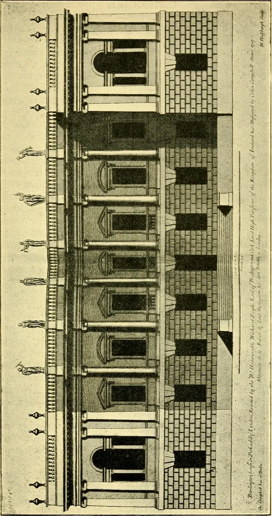 An illustration from A short history of renaissance architecture in England, 1500-1800, 1900, leaf 204