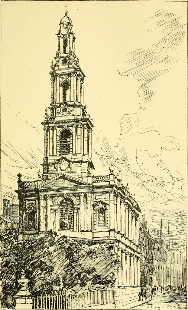 An illustration from A short history of renaissance architecture in England, 1500-1800, 1900, leaf 228