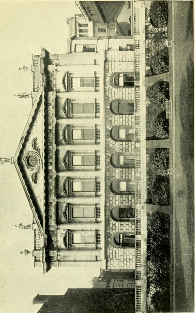 An illustration from A short history of renaissance architecture in England, 1500-1800, 1900, leaf 238