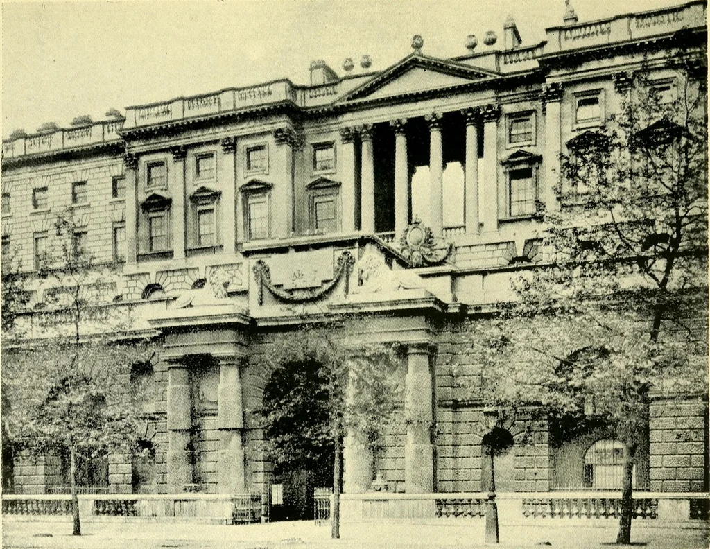 An illustration from A short history of renaissance architecture in England, 1500-1800, 1900, leaf 262