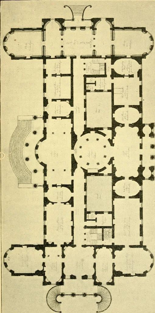 An illustration from A short history of renaissance architecture in England, 1500-1800, 1900, leaf 272