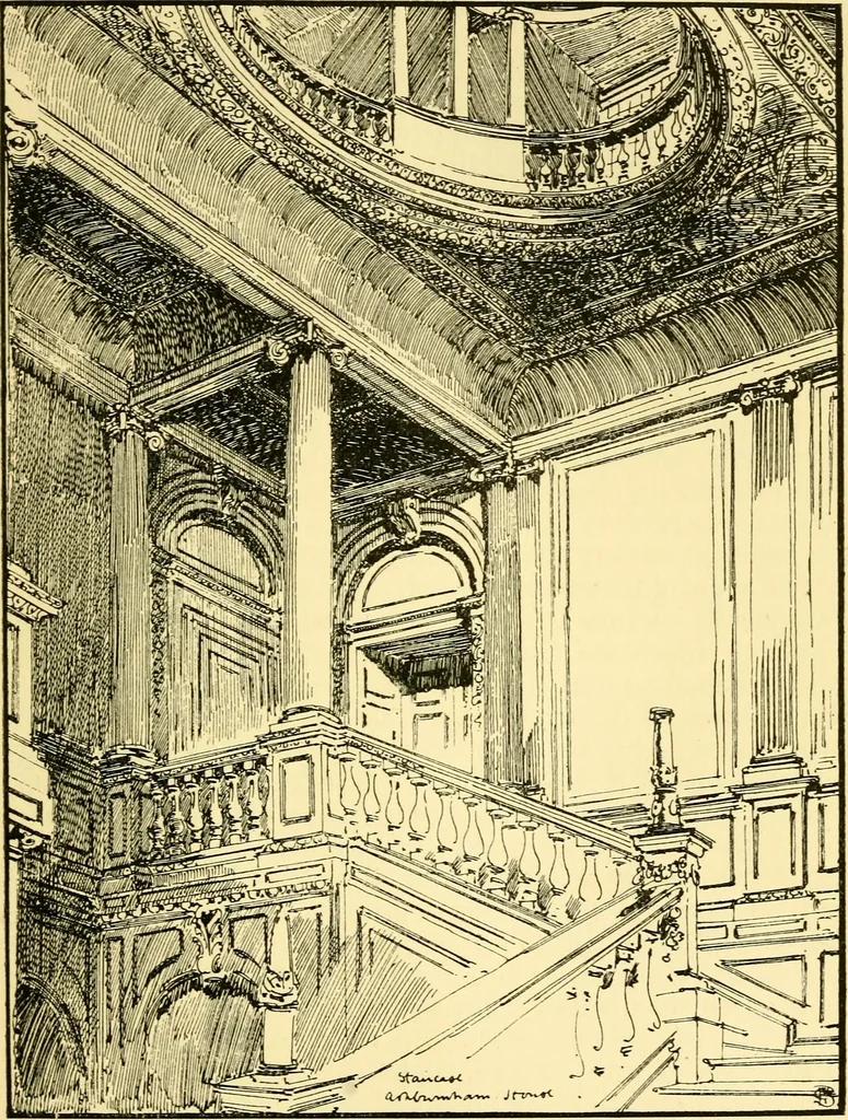 An illustration from A short history of renaissance architecture in England, 1500-1800, 1900, leaf 278