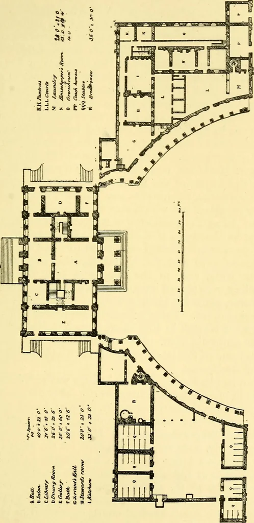 An illustration from A short history of renaissance architecture in England, 1500-1800, 1900, leaf 286