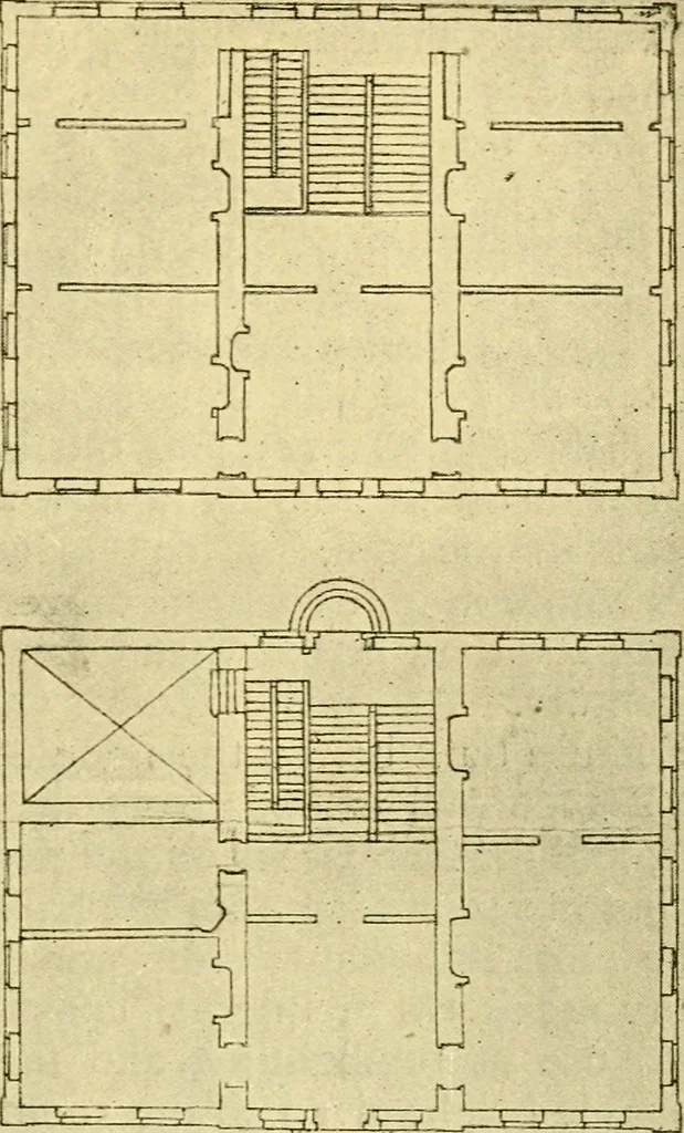 An illustration from A short history of renaissance architecture in England, 1500-1800, 1900, leaf 290