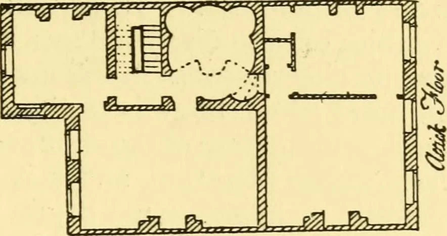 An illustration from A short history of renaissance architecture in England, 1500-1800, 1900, leaf 292