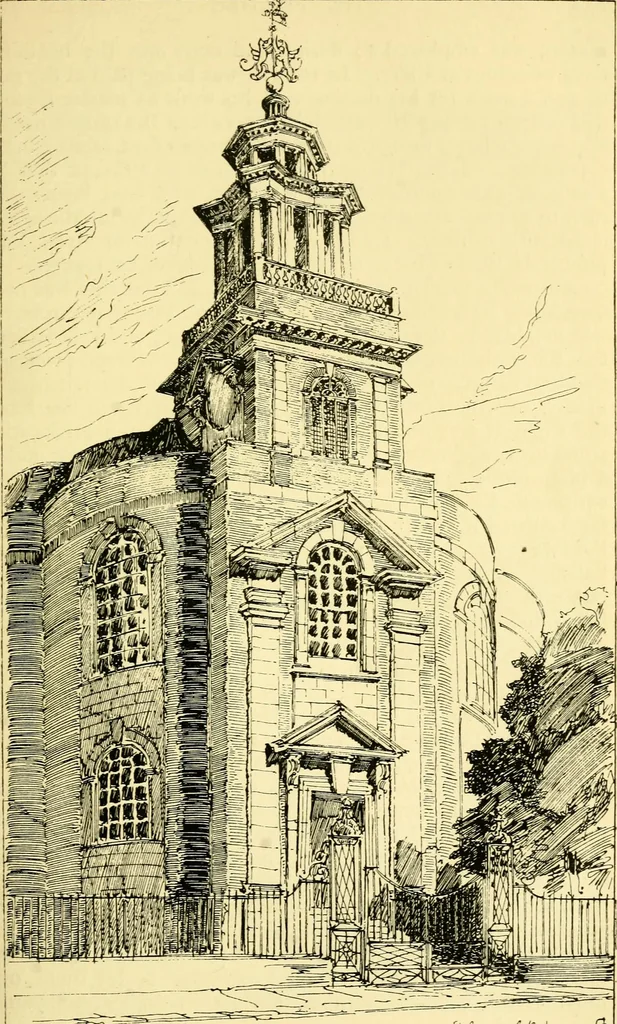 An illustration from A short history of renaissance architecture in England, 1500-1800, 1900, leaf 318