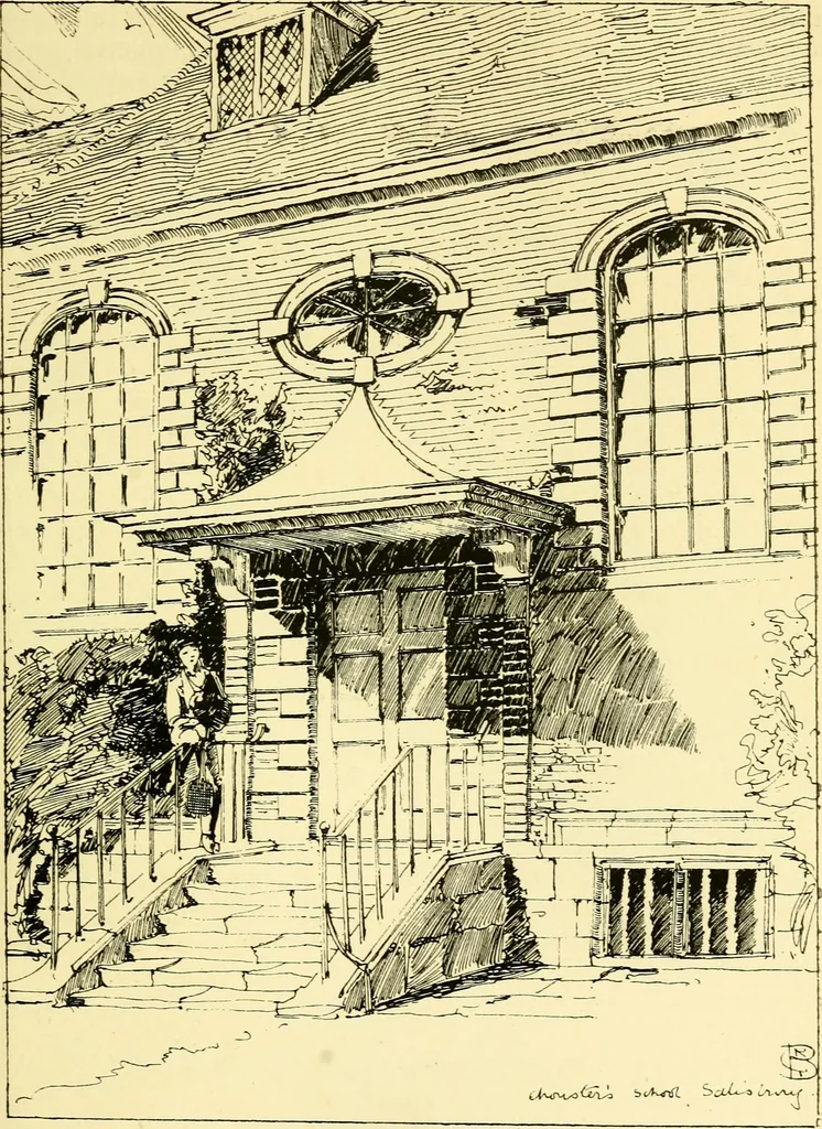 An illustration from A short history of renaissance architecture in England, 1500-1800, 1900, leaf 334