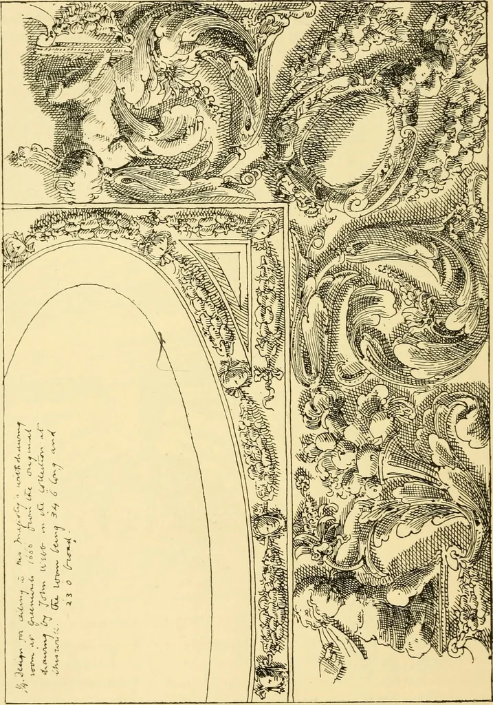 An illustration from A short history of renaissance architecture in England, 1500-1800, 1900, leaf 347