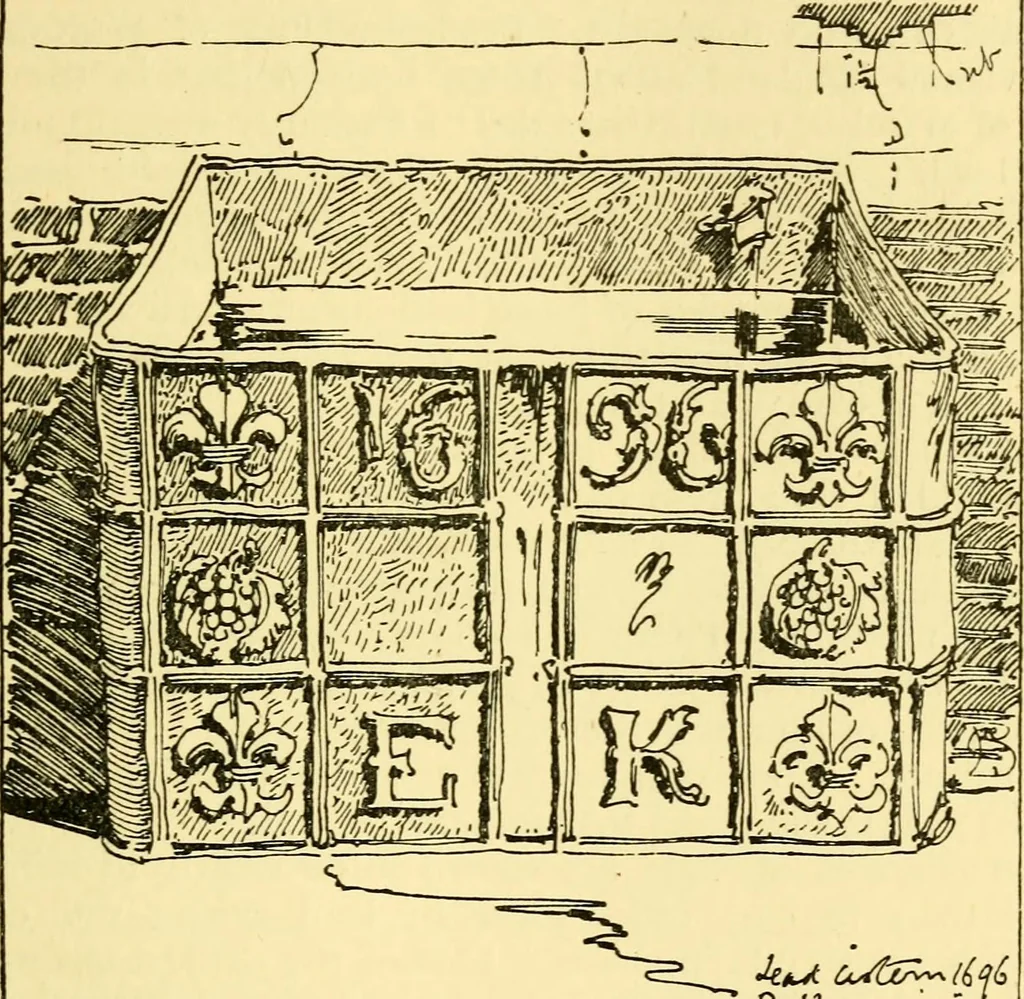 An illustration from A short history of renaissance architecture in England, 1500-1800, 1900, leaf 352