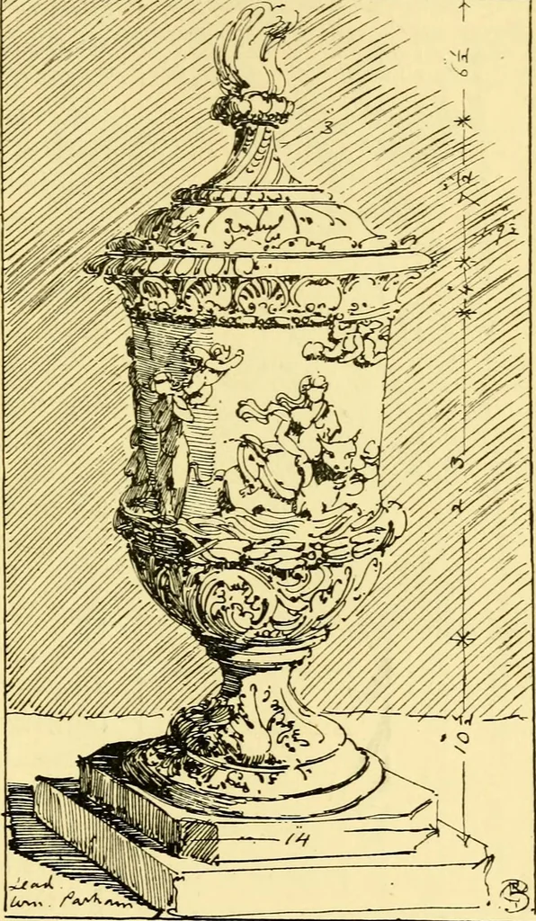 An illustration from A short history of renaissance architecture in England, 1500-1800, 1900, leaf 356