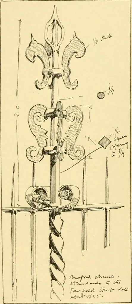 An illustration from A short history of renaissance architecture in England, 1500-1800, 1900, leaf 357