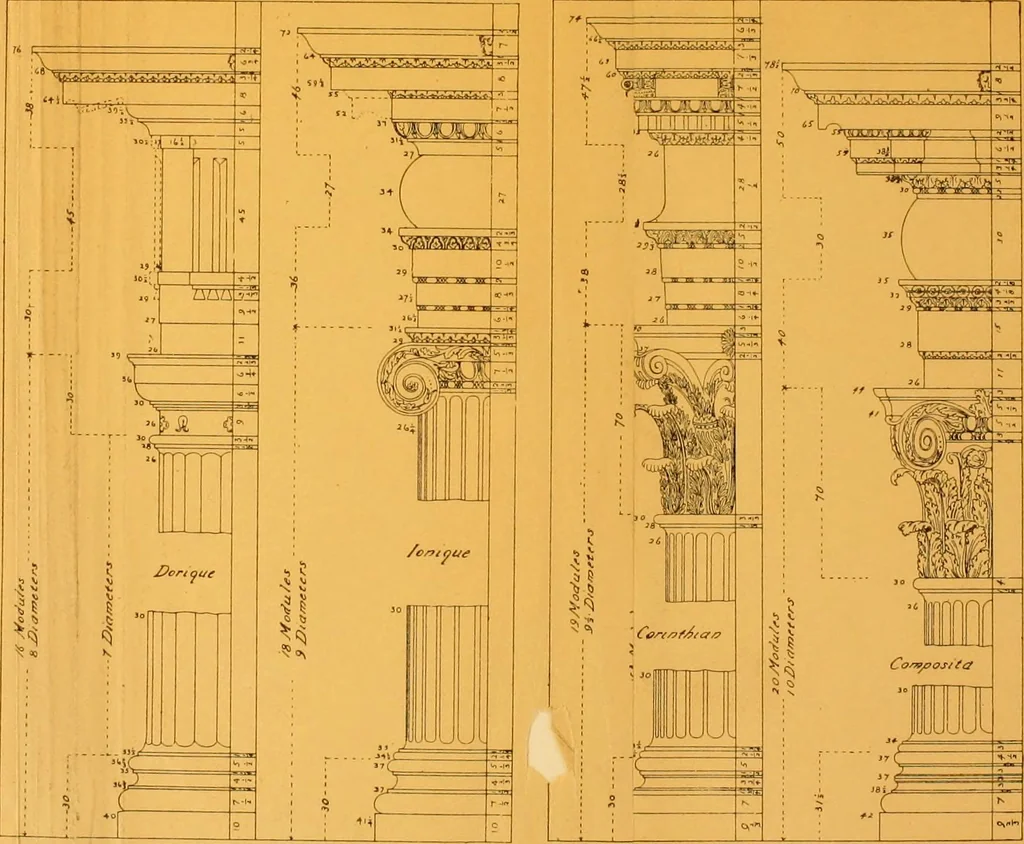 An illustration from A short history of renaissance architecture in England, 1500-1800, 1900, leaf 376