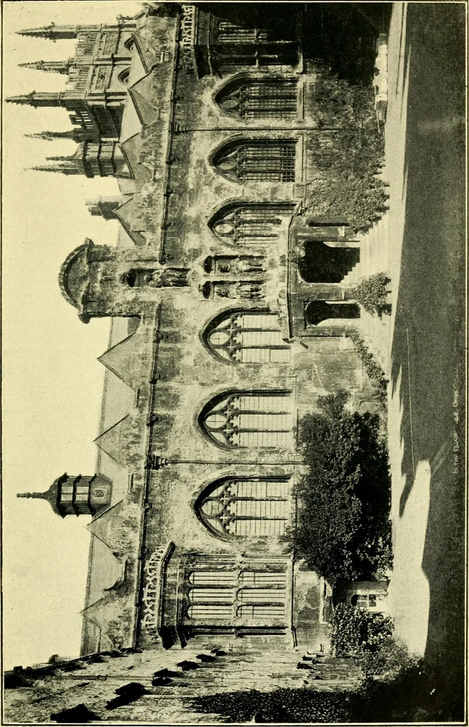 An illustration from A short history of renaissance architecture in England, 1500-1800, 1900, leaf 60