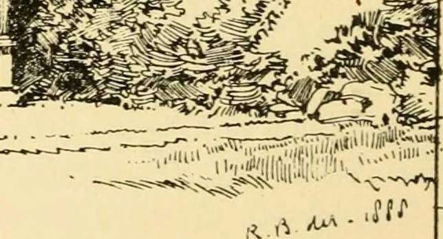 An illustration from A short history of renaissance architecture in England, 1500-1800, 1900, leaf 67