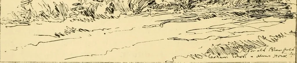 An illustration from A short history of renaissance architecture in England, 1500-1800, 1900, leaf 69