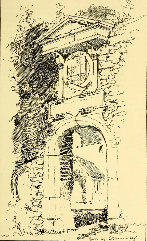 An illustration from A short history of renaissance architecture in England, 1500-1800, 1900, leaf 70