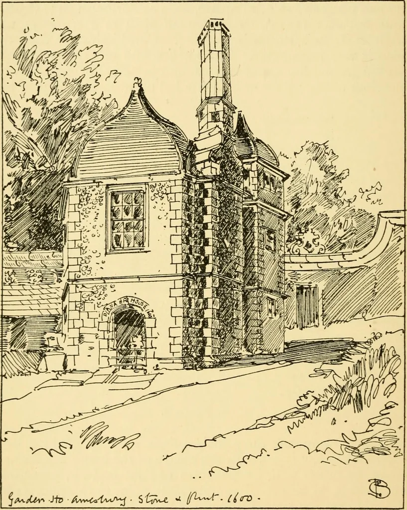 An illustration from A short history of renaissance architecture in England, 1500-1800, 1900, leaf 81